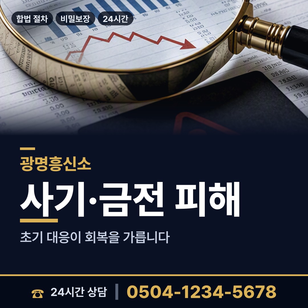 광명 하안1동 신상조사 상담 안내